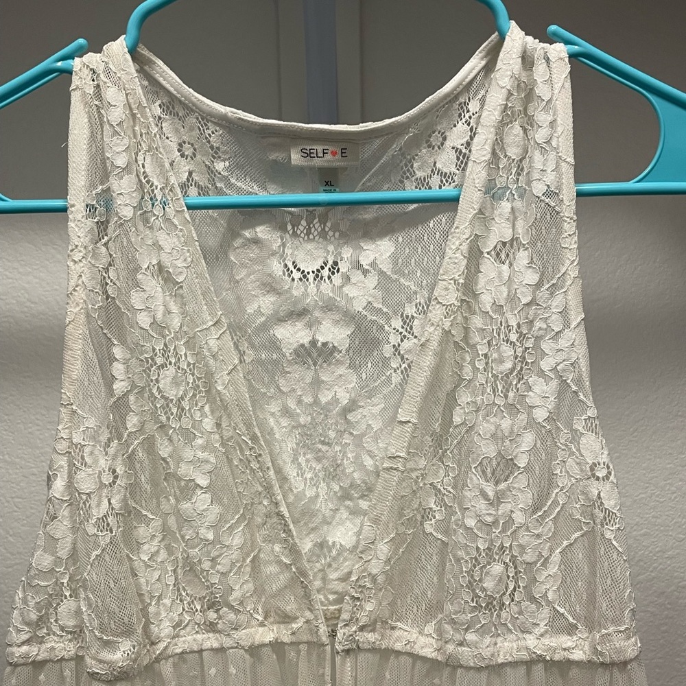 Lace Coverup